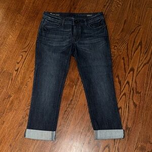 DL1961 Grace Cropped Women's Dark Indigo Ankle Jeans